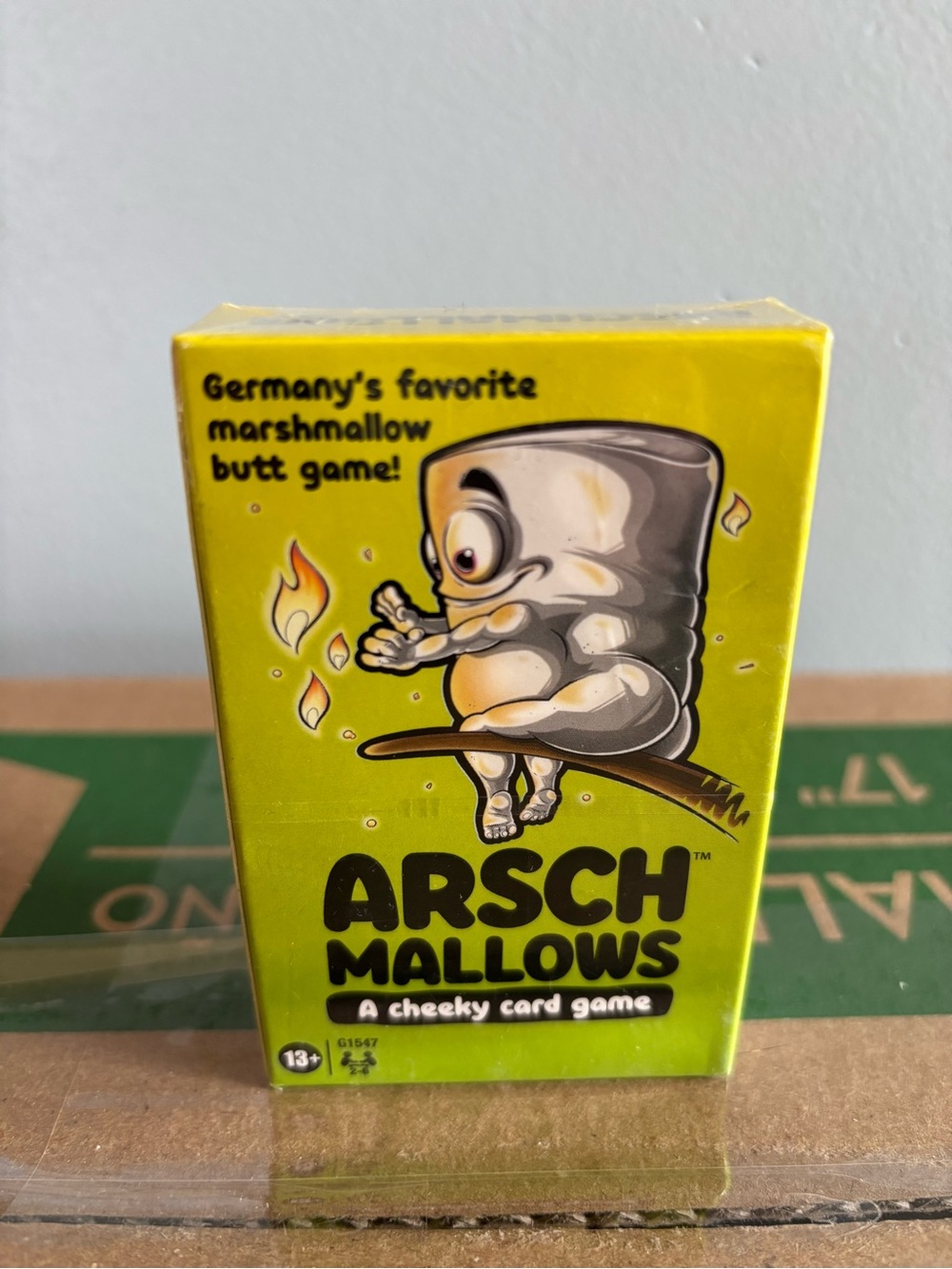 Hasbro Famous German Marshmallow Cheeky Card Game 13+ Sealed